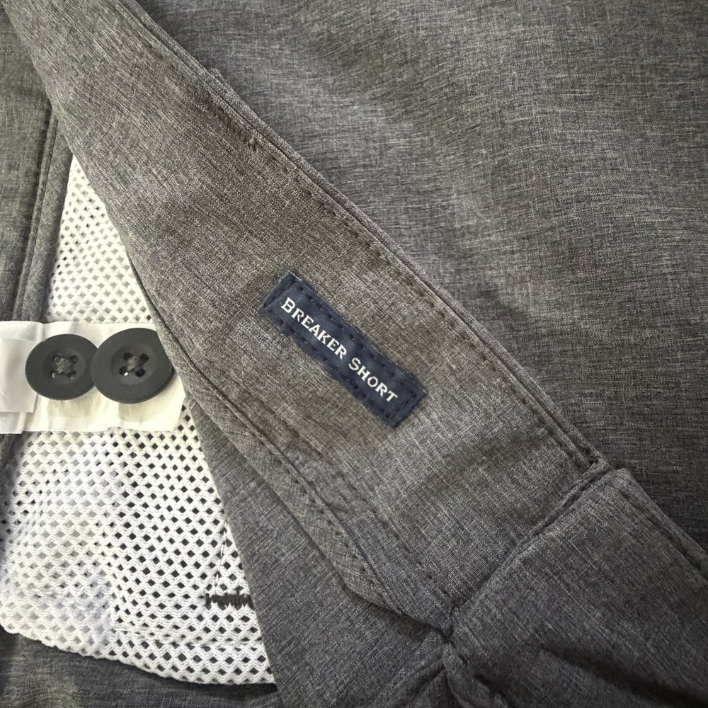 Lot Of 2 Vineyard Vines Breaker Shorts Mens 40 Khaki Navy Stretch Preppy Golf - Picture 8 of 12